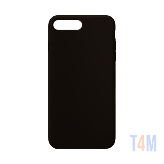 Funda de Silicona para Apple iPhone 7 Plus/Apple iPhone 8 Plus Negro